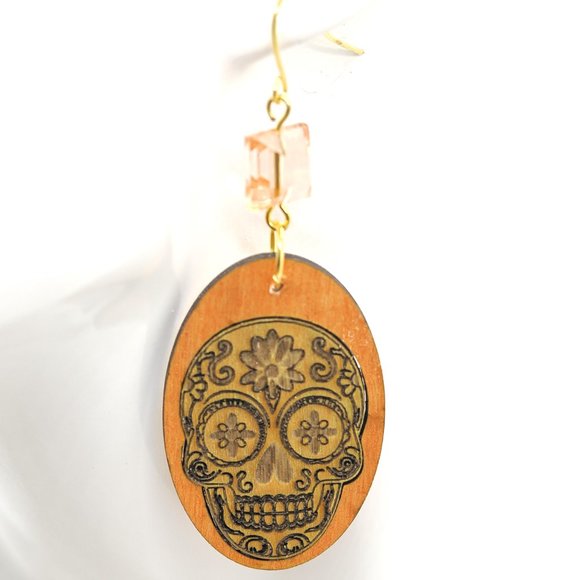 Orange Sugar Earrings - Picture 2 of 5